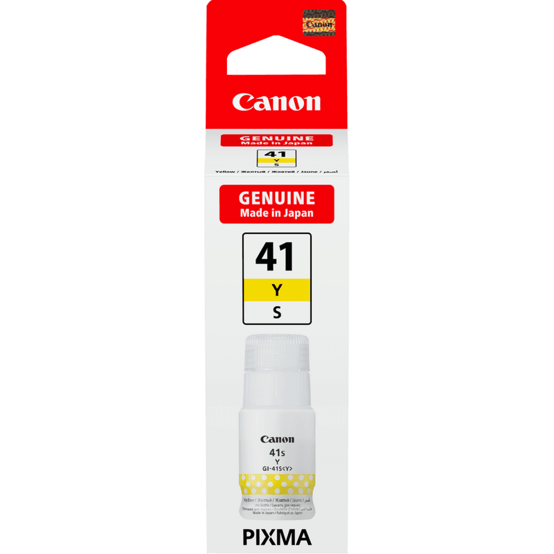 CANON GI-41S YELLOW INKJET CARTRIDGE, Compatibil cu G3430/3470
