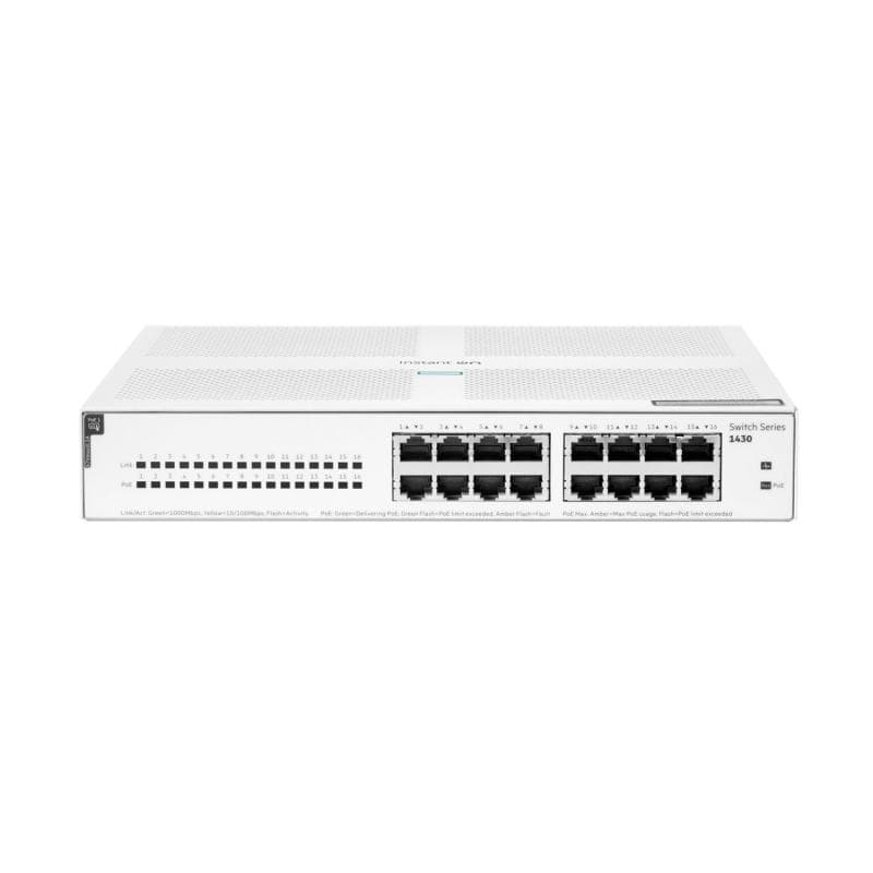 HPE Networking Instant On Switch 16p Gigabit CL4 PoE 124W - 3