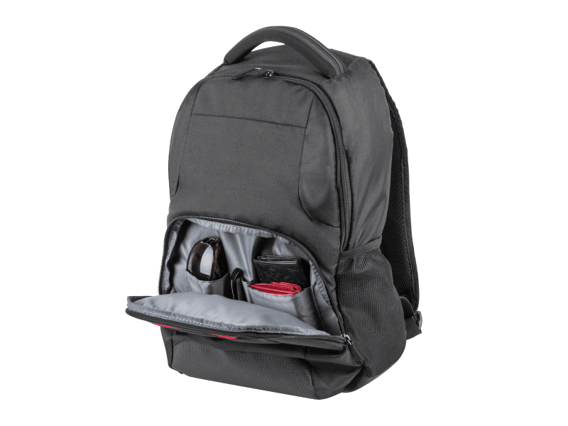 Rucsac laptop Natec Eland, compatibilitate dimensiune laptop 15.6", 3 compartimente,