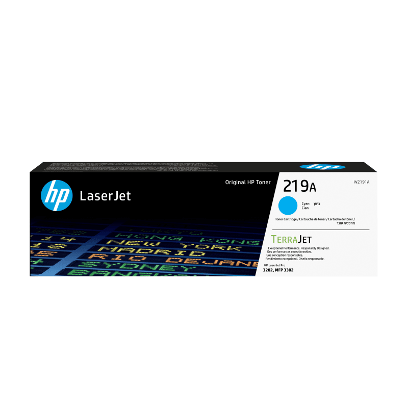 Toner HP W2191A  cyan,1.2 k, nr 219A,HP LaserJet Pro