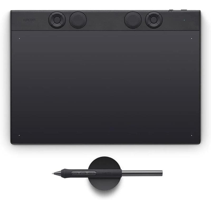 Tableta grafica WACOM Intuos Pro Medium, interfata Bluetooth, USB Type