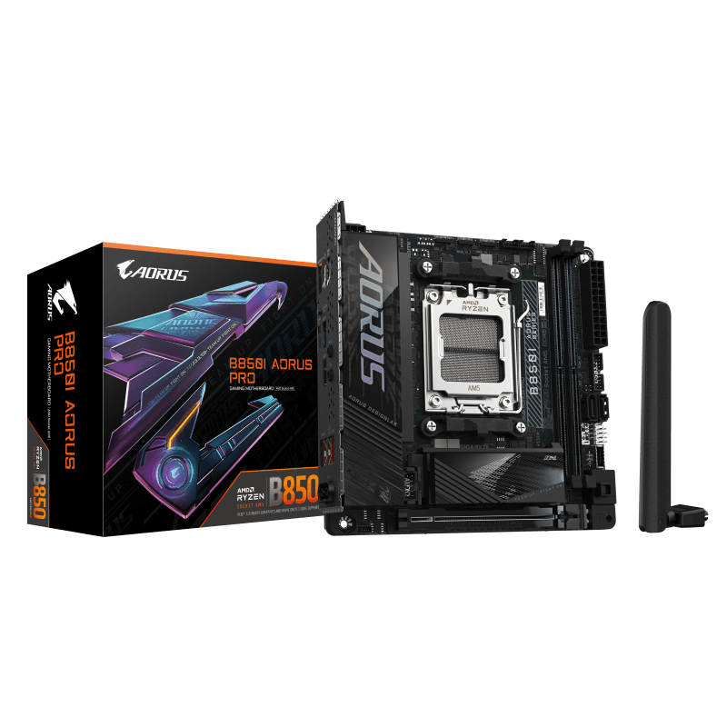 Placa de baza Gigabyte B850I AORUS PRO, Socket AM5, DDR5,