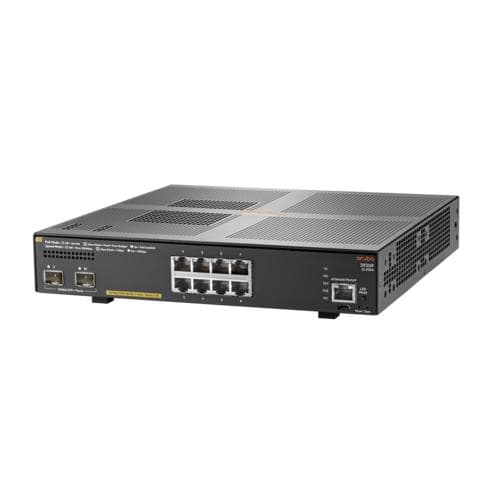 HPE Aruba Networking 2930F 8G PoE+ 2SFP+ Switch - 2