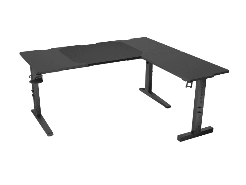 Birou gaming Genesis Holm Modular 160, material metal MDF, reglabil