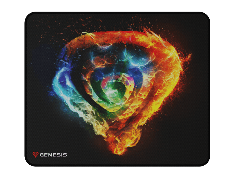 Mousepad Genesis Carbon 500 M FIRE G2, material cauciuc +