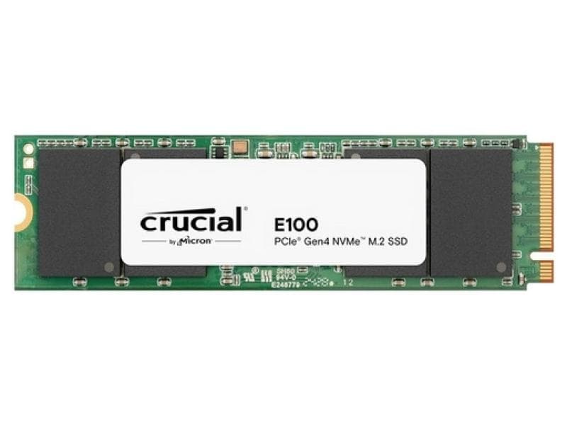 Crucial E100. SSD capacity: 480 GB, SSD form factor: M.2,