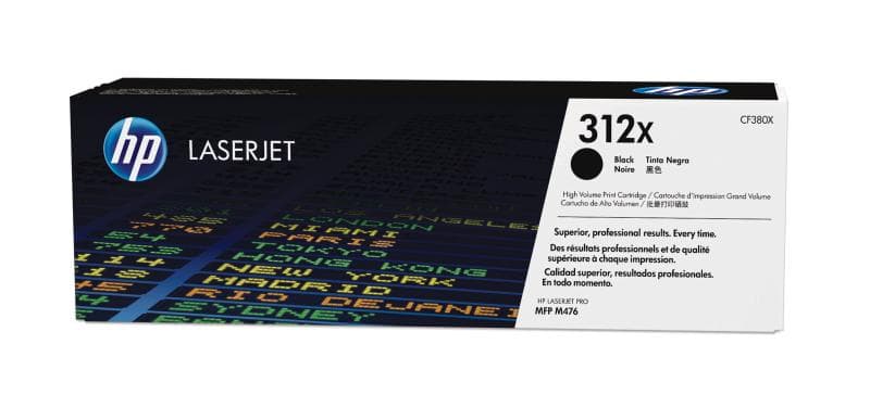 Toner HP CF380X, black, 4,4k, HP Laserjet Pro M476NW, HP