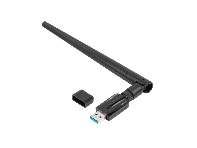 Adaptor USB placă rețea wireless  NC-1200-WIE AC1200 dual-band, 1x