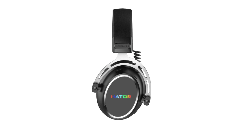 Casti Gaming Head-band HATOR Hypergang 3 Wireless, Wireless, Negru