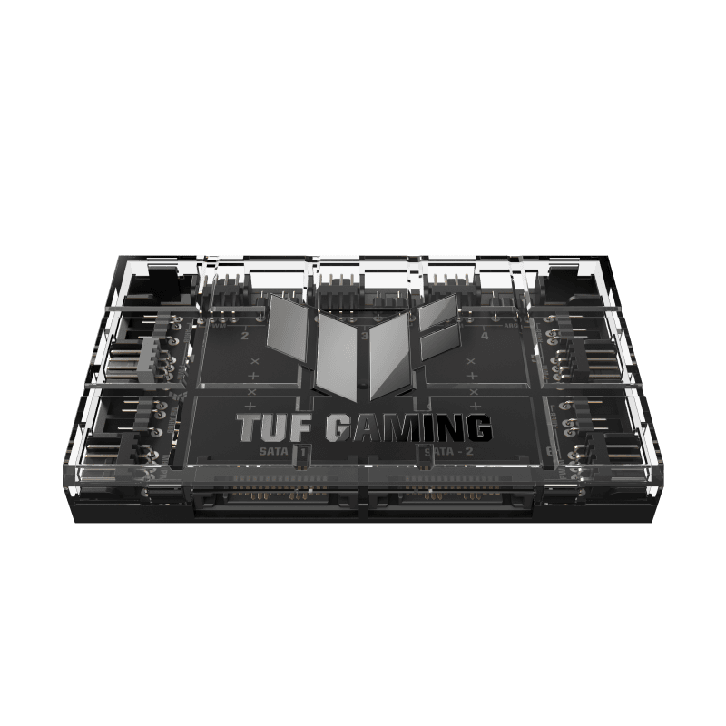 ASUS TUF Gaming ARGB PWM Fan Hub. Type: Fan controller,