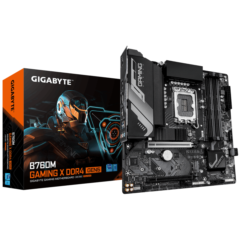 Placa de baza Gigabyte B760M GAMING X DDR4 GEN5, LGA