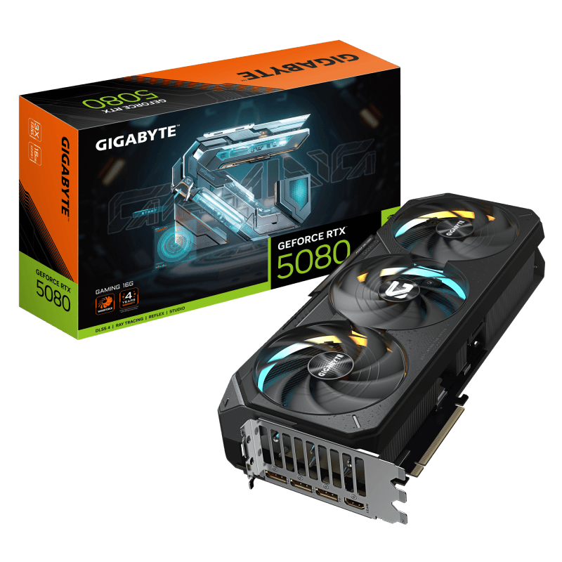 Placa video Gigabyte GeForce RTX 5080 GAMING, 16GB GDDR7, PCI