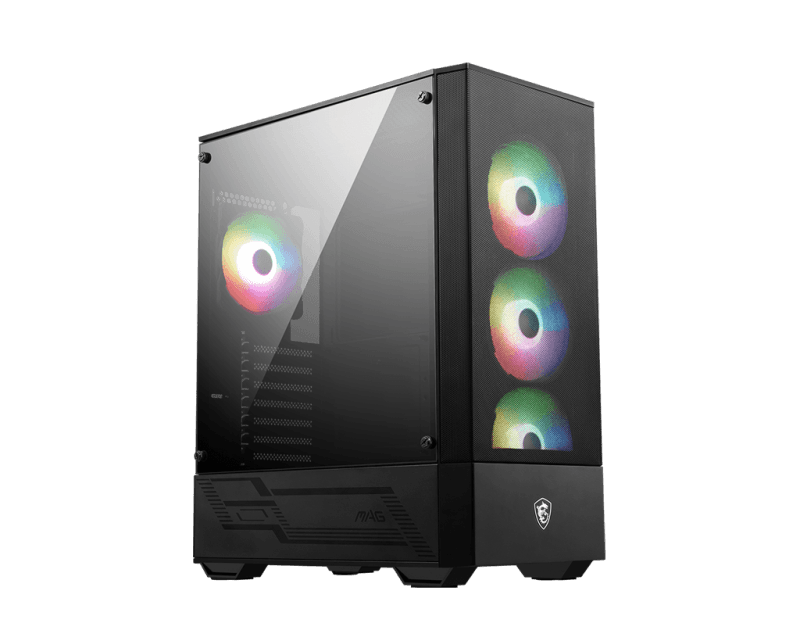 Carcasa MSI Forge 112R, RGB, Mid Tower, Black