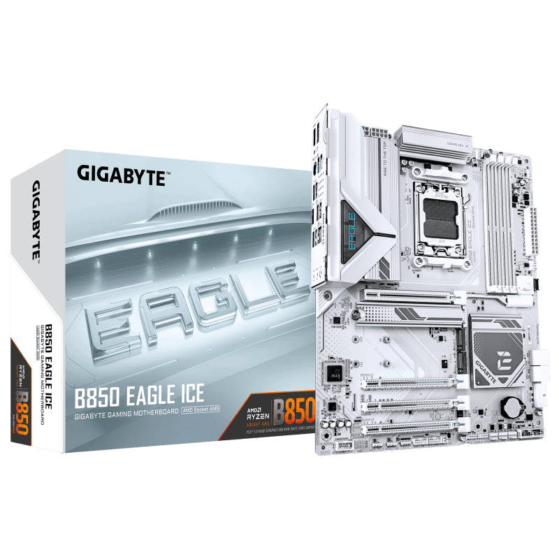 Placa de baza Gigabyte B850 EAGLE ICE, Socket AM5, DDR5,