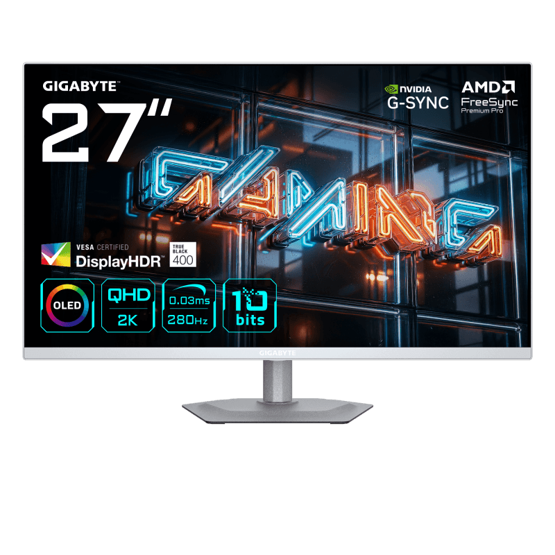 Monitor Gaming GIGABYTE MO27Q2A ICE, 27", 2560 x 1440 pixeli,