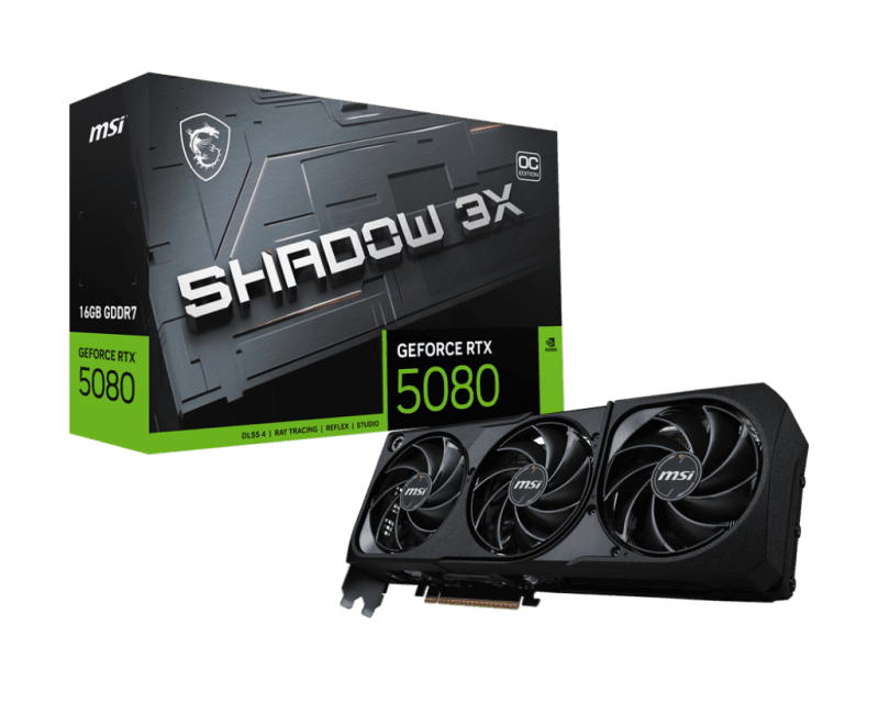 Placa video MSI GEFORCE RTX 5080, 16GB GDDR7, PCI Express