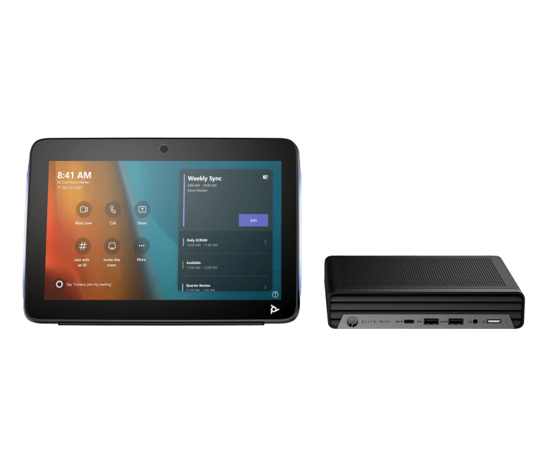 Desktop Consumer HP Mini IP Conference PC cu procesor Intel