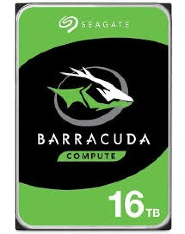 HDD desktop Seagate Barracuda, 16 TB, 7200 rpm, 512 MB,