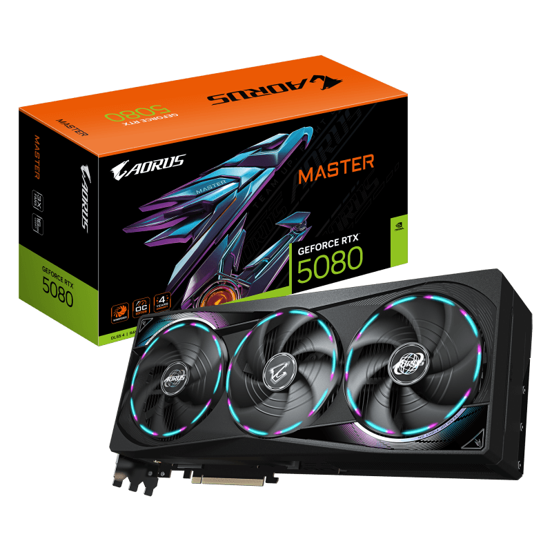 Placa video Gigabyte GEFORCE RTX 5080, 16GB GDDR7, PCI Express