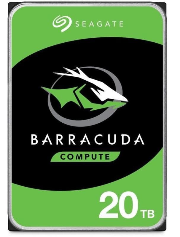HDD desktop Seagate Barracuda, 20 TB, 7200 rpm, 512 MB,