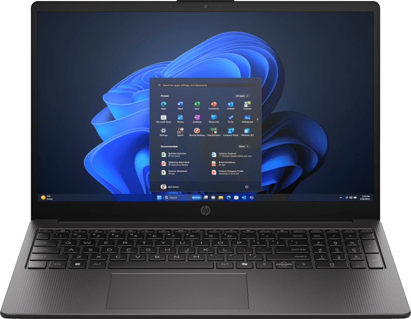 Laptop SMB HP 250R G10, cu procesor Intel Core 5-120U,