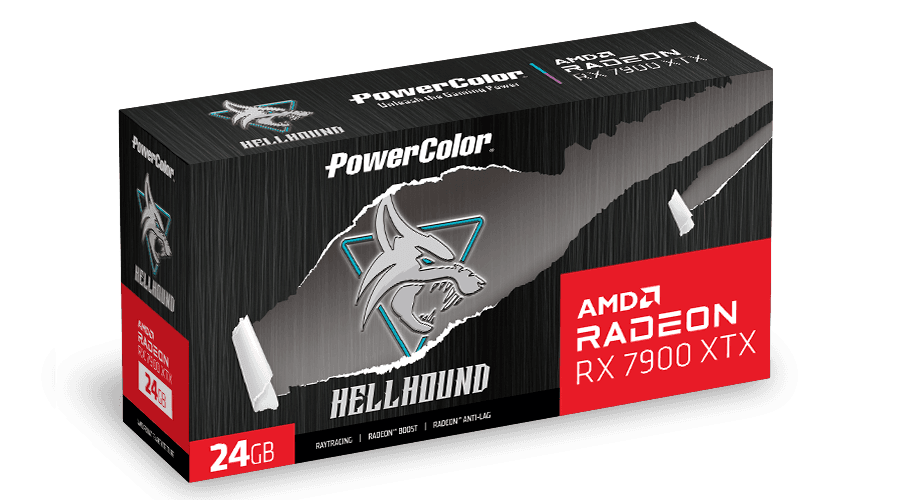 Placa video PowerColor Radeon RX 7900 XTX, 24GB GDDR6, PCI - 2