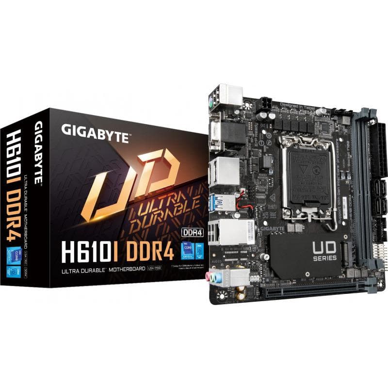 Placa de baza Gigabyte H610I, Socket 1700, DDR4, Mini-ITX - 3