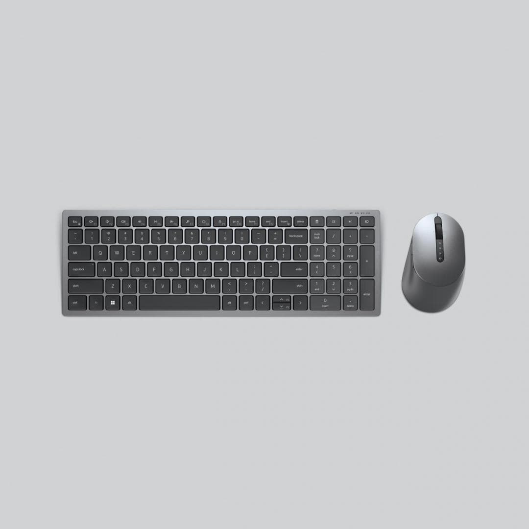 Dell Keyboard and mouse set KM7120W, Wireless, 2.4 GHz, Bluetooth - 5
