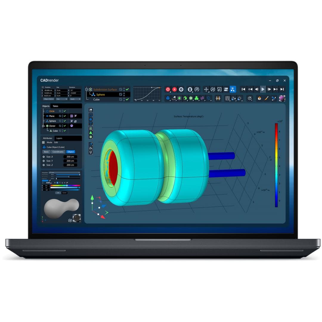Laptop Workstation Dell Pro Max 18 Plus MB18250, cu procesor