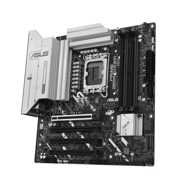Placa de baza ASUS PRIME Z890M-PLUS WIFI, Socket 1851, DDR5, - 2