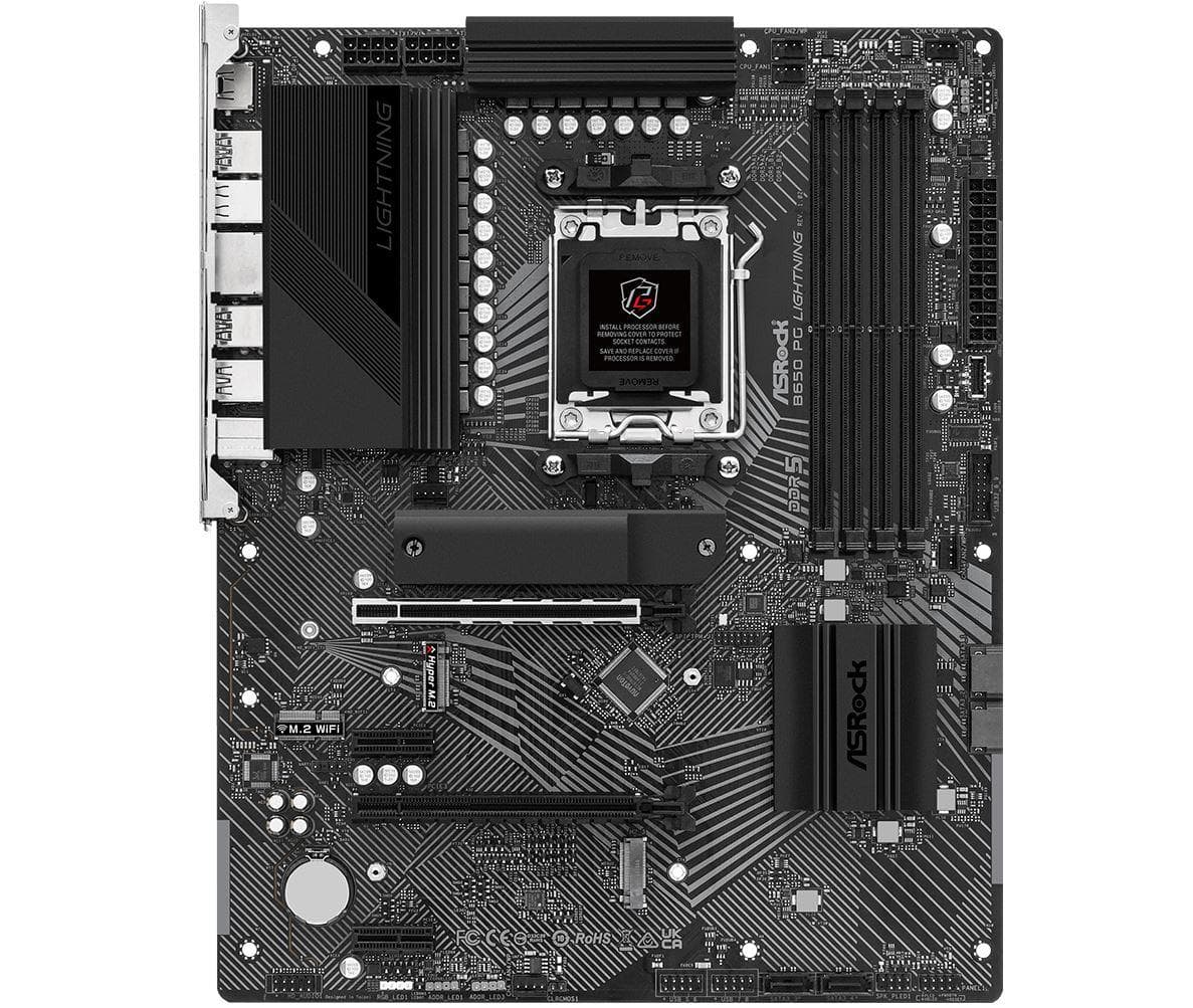 Placa de baza ASRock B650 PG Lightning, Socket AM5, DDR5, - 2
