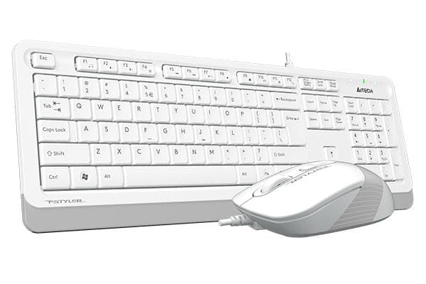 KIT A4TECH F1010-W WHITE USB - 2