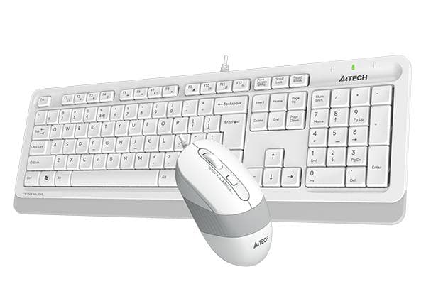 KIT A4TECH F1010-W WHITE USB - 3