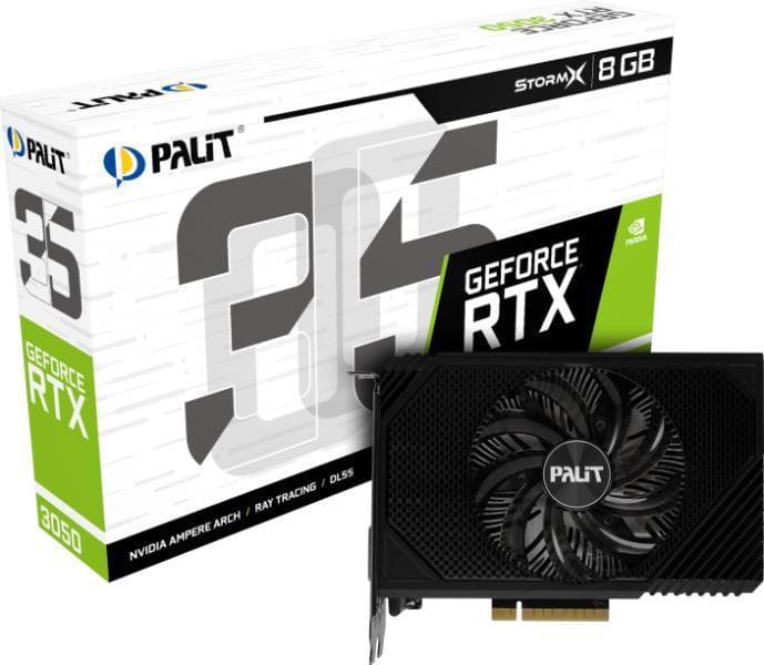 Placa video Palit GeForce RTX 3050, 8GB GDDR6, PCI Express