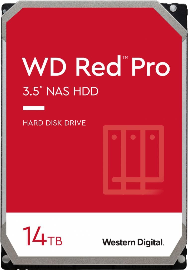 HDD NAS WD Red WD142KFGX, 14 TB, 7200 rpm, 512 - 2