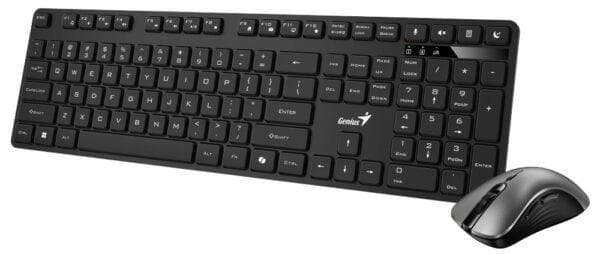 Kit wireless Genius tastatura wireless 104 taste (slim) + mouse
