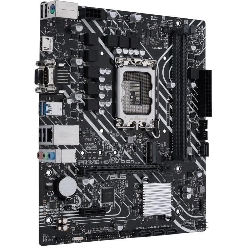 Placa de baza ASUS PRIME H610M-D D4, LGA 1700, DDR4, - 2