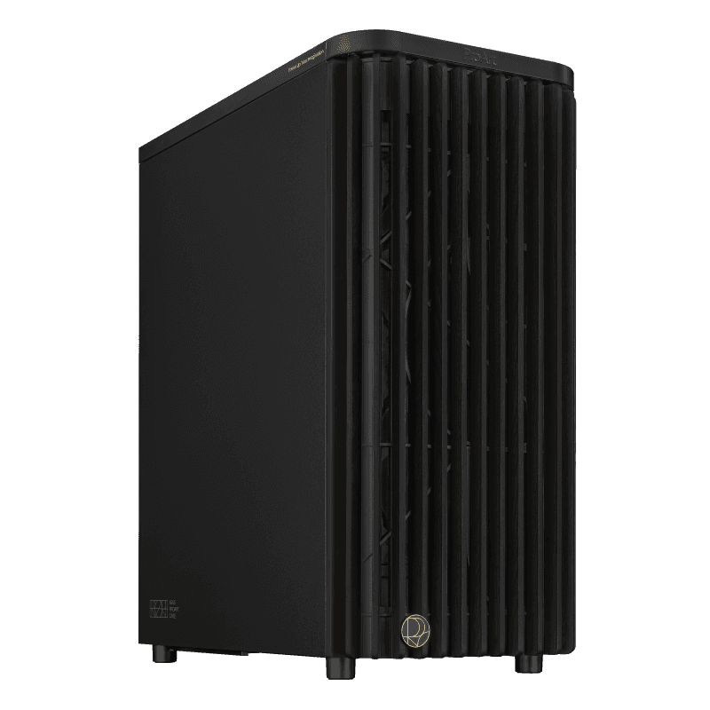 Carcasa ASUS ProArt PA401 Wood METAL PWM, RGB, Mid Tower,