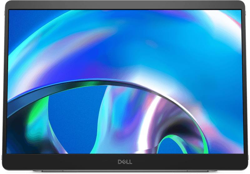 Monitor Portabil Dell 14" P1425, 35.57 cm, Maximum preset resolution: