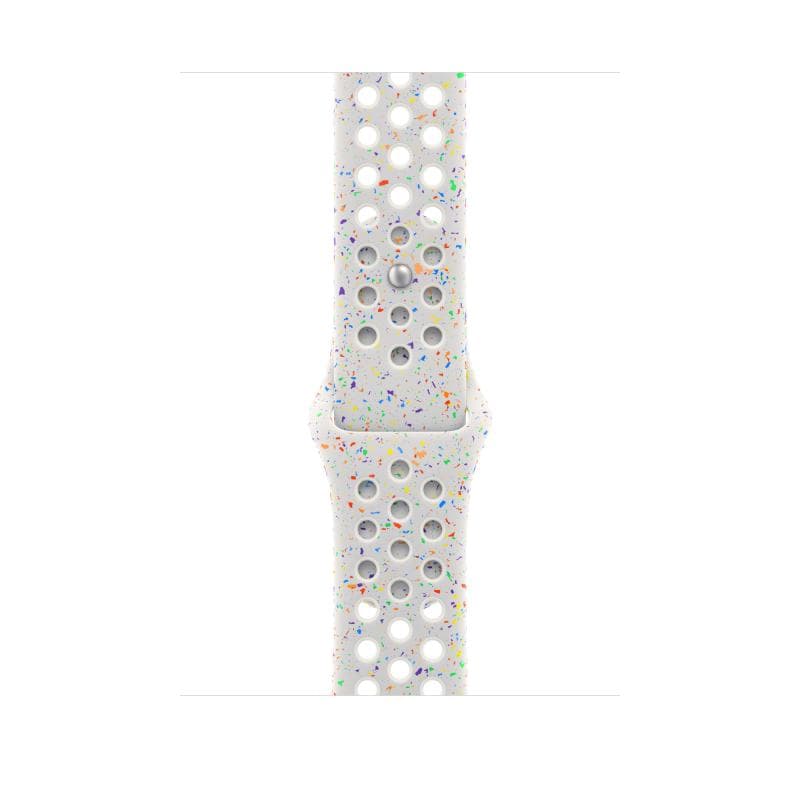 Apple Watch 46mm Pure Platinum Nike Sport Band - S/M