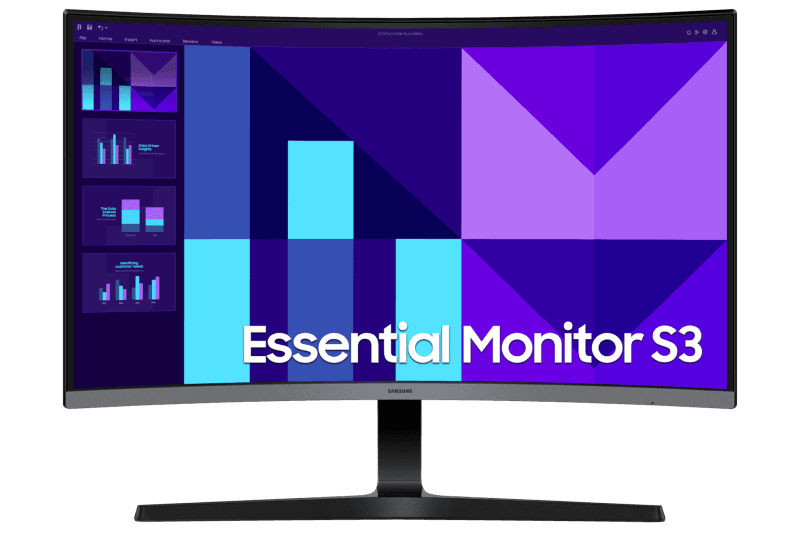 Monitor Samsung 27" LS27D392GAUXEN, Curvature: 1800R, Diagonal (inch): 27, Diagonal