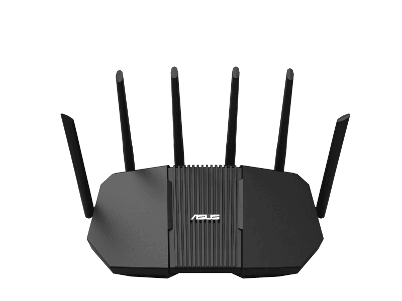 ASUS RT-BE90U BE9400 AiMesh. WAN connection type: RJ-45. Wi-Fi band: