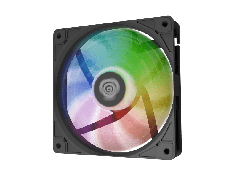 Ventilator GENESIS OXAL 120 ARGB NEGRU 1x120mm, 1150-1450 RPM, 42-46