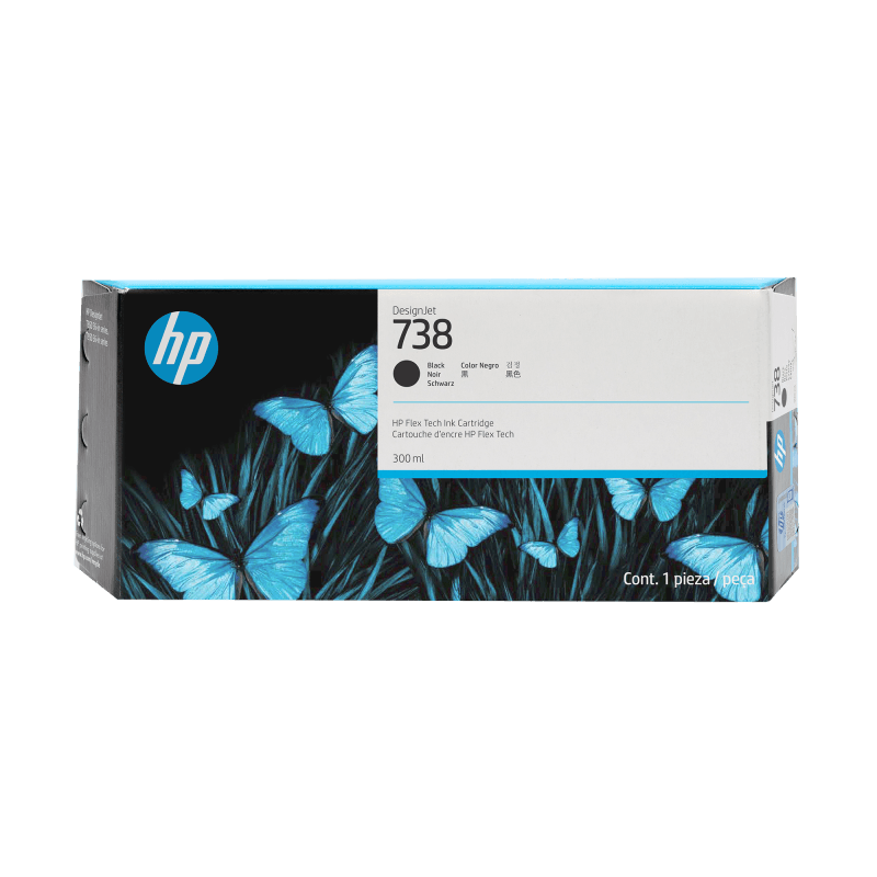 HP 498N8A INK CARTRIDGE 3000 ml Black