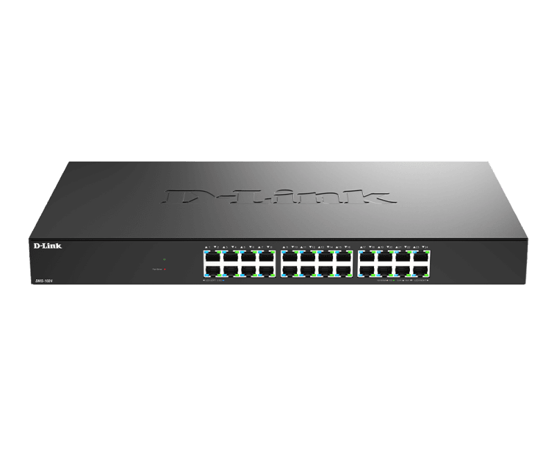 D-Link DMS-1024. Switch type: Unmanaged. Basic switching RJ-45 Ethernet ports