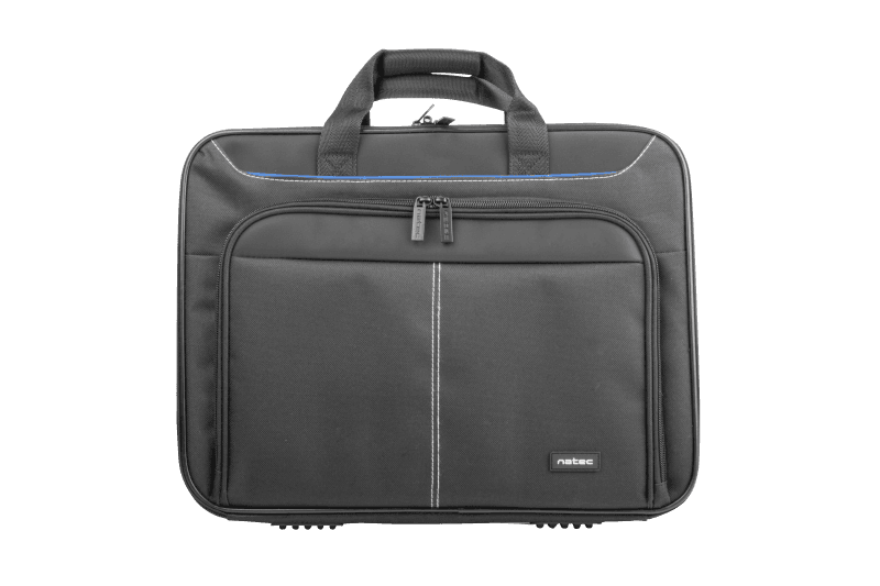 Geanta laptop Natec Doberman, compatibilitate dimensiune laptop 17.3", 2 compartimente,