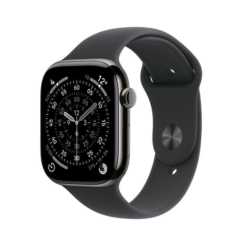 Apple Watch Series 11 GPS + Cellular 42mm Slate Titanium Case with