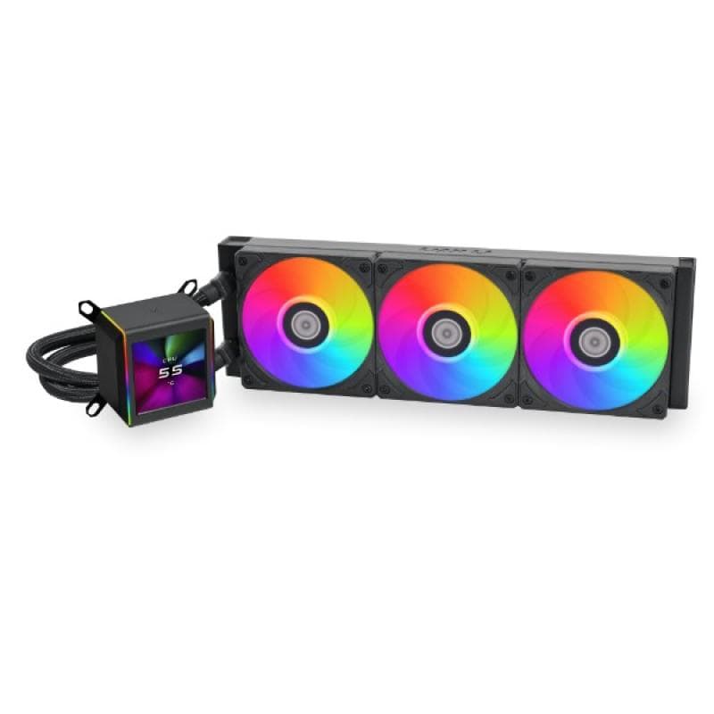 Cooler Procesor LIAN LI GALAHAD II LCD 360 NEGRU, marime
