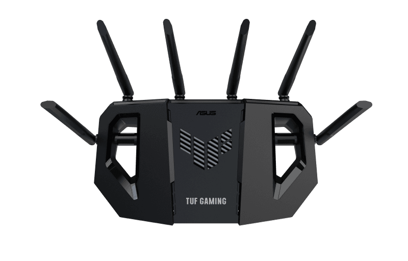 ASUS TUF Gaming BE6500 (TUF-BE6500). WAN connection type: RJ-45. Wi-Fi