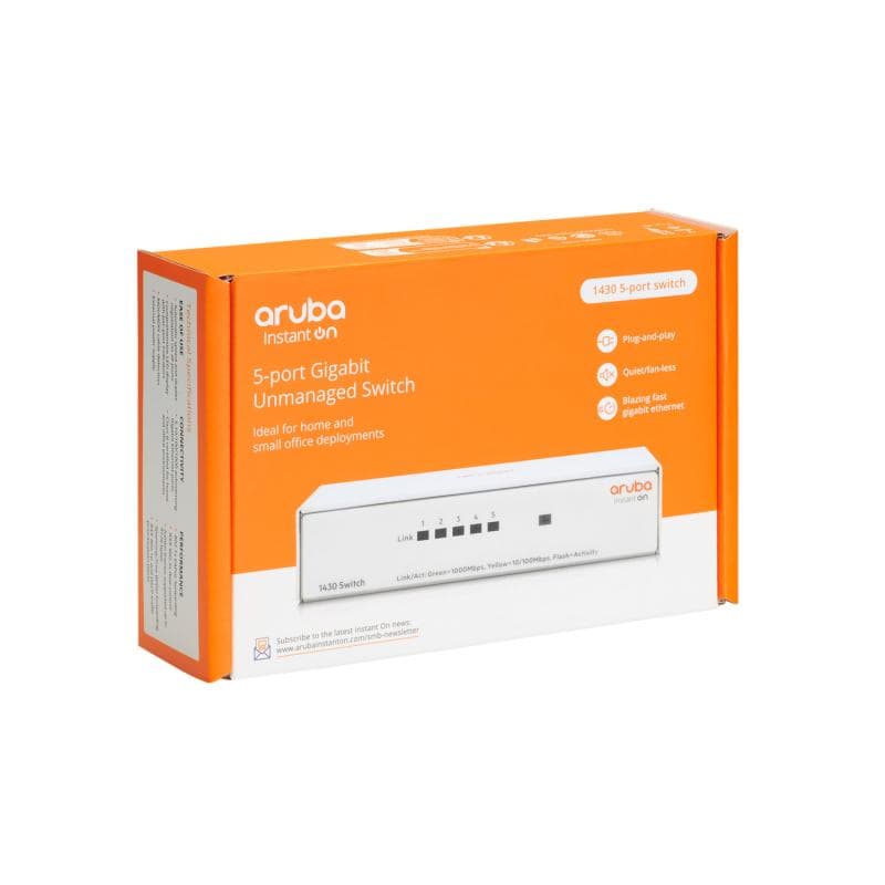 HPE Networking Instant On Switch 5p Gigabit 1430 - 4